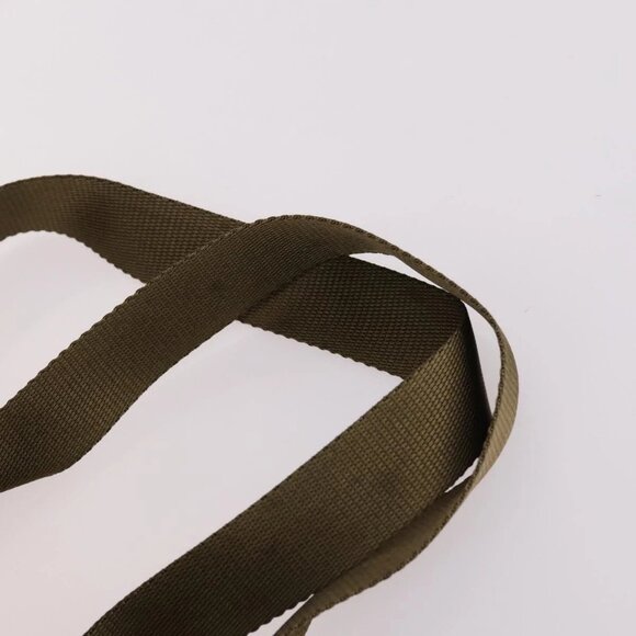 PRADA Backpack Nylon Green Silver Auth BA5271 - Picture 9 of 16